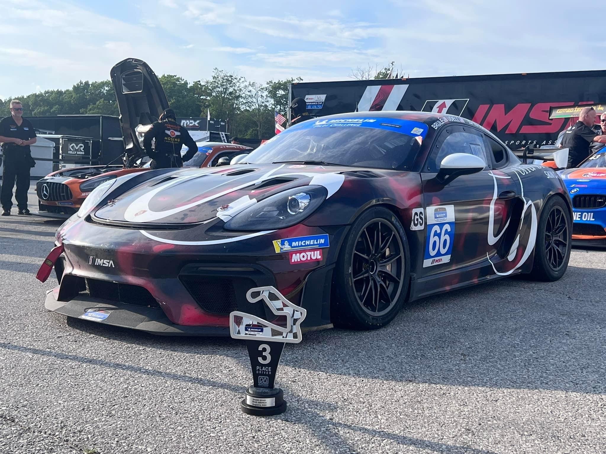 IMSA GS (GT4) 3rd Place Finish At Road America - Kelly-Moss Road and Race with Archangel Motorsports